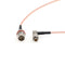 SZRMCC Right Angle DIN1.0/2.3 Male to BNC Female RG179 75ohm HD SDI Coaxial