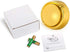Neutral Recordable Sound Button – 30 Second Recording Button for Your Own Message (Golden)
