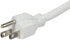 Monoprice 109198 White 6 Outlet Slim Surge Protector Power Strip - 3ft Cord | UL Rated 540 Joules