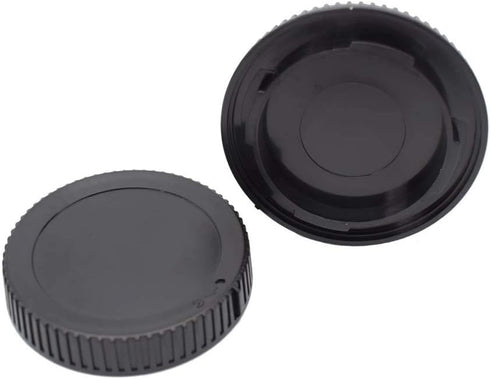 Body Cap & Rear Lens Cap Cover for Nikon Z9 Z50 Z5 Z7 Z6, More Nikon Z Mount Accessories with Hot Shoe Cover