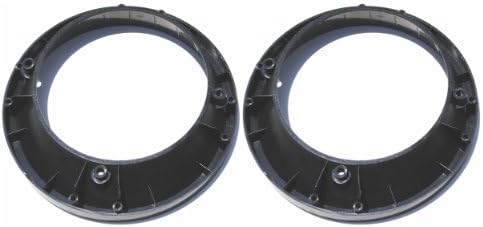 Factory to Aftermarket Speaker Adapter Converter Trim Ring Compatible with Harley-Davidson Ultra and Roadglide 5.25" to 6.5" Inch (2005, 2006 2007 2008 2009 2010 2011) by Custom Install Parts