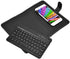Wireless Bluetooth Keyboard for Phone, Mini Portable Bluetooth Keyboard with A Protective Case Foldable Keyboard for Width of 6 9.5cm Bluetooth Cell Phone(Black)