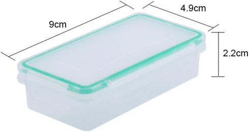 2 PCS 18650 Battery Storage Case, Waterproof Plastic Battery Holder Storage Box, Portable Battery Container Protector