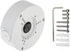 PFA130-E Water-Proof Junction Box for Dahua Bullet and Eyeball Cameras, White, Pack of 1