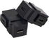 Qaoquda USB C Keystone Jack Inserts, 90 Degree USB 3.1 Type-C Female to Female Keystone Insert Adapters (2 Pack) - Black
