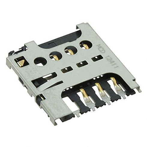 Molex - 0787270001-7 (6 + 1) Position Card Connector Micro SIM Surface Mount,