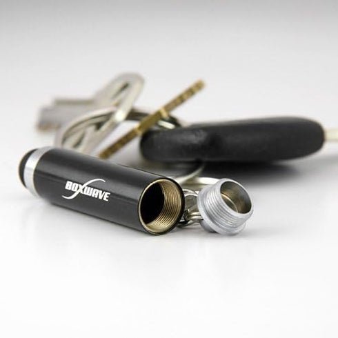 BoxWave Stylus Pen - Bullet Capacitive Stylus for iPhone 6 Plus with Keyring Loop - Jet Black