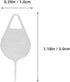TOMETURE 200 Pcs Stainless Steel Sim Card Ejector Pins Universal Mobile Phone Tray Removal Tool for Cell Phone Sim Card