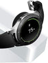 Portable USB Wireless Charger Keychain for Samsung Galaxy Watch 8 7 6 5 Accessories (Black)
