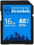 Everything But Stromboli 16GB SD Card (2 Pack), Speed Class 10 UHS-1 U1 C10 for Compatible Digital Camera, Computer