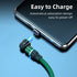 Magnetic Charging Cable 4-Pack, 3 in 1 Nylon Braided USB Phone Charger, 360 Rotating for Micro USB, Type C, iProduct
