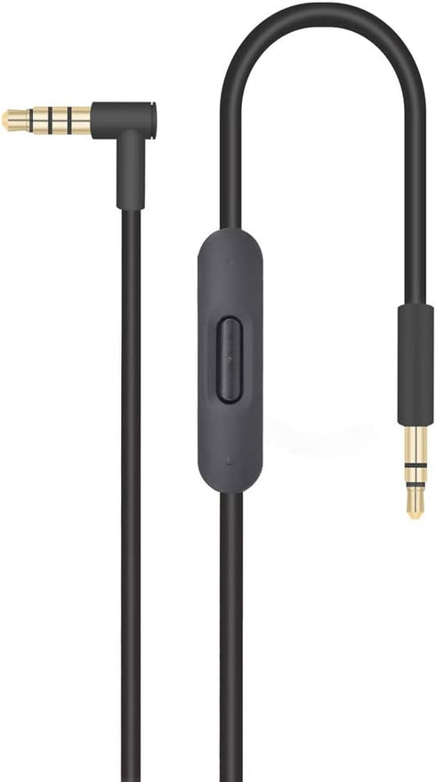 Replacement Audio Cable Cord Wire with in-line Microphone and Control Compatible with Beats Solo 1 2 3 4 Studio 3 Pro