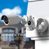 (New Upgrade) Security Camera Junction Box, Universal IP Camera Mount, Metal Aluminum Waterproof Security Camera Bracket