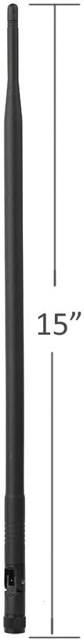 Eightwood 4G LTE Cellular Antenna, 9dBi RP-SMA Male, Compatible with Spypoint Link Stealth Tactacam