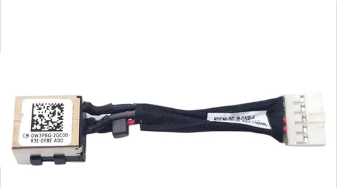 Zahara DC in Power Jack Cable Replacement for Dell Latitude 5500, 5501, 5502, 5505, 5510, 5511, Precision 3540