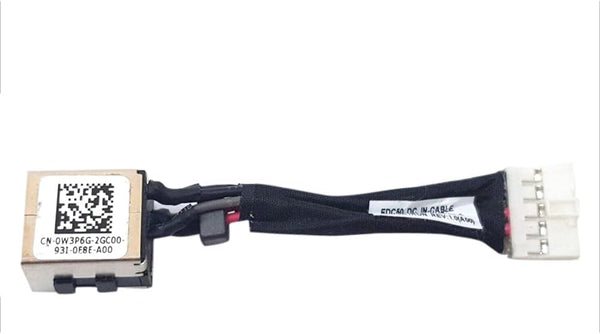 Zahara DC in Power Jack Cable Replacement for Dell Latitude 5500, 5501, 5502, 5505, 5510, 5511, Precision 3540