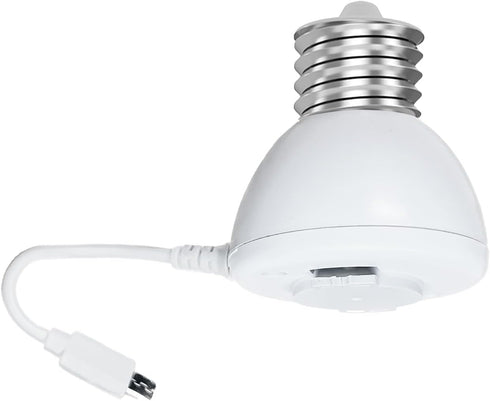 EC27 Bulb Connector for P1 360° Security Camera, Wireless Outdoor/Indoor Camera, Easy Installation