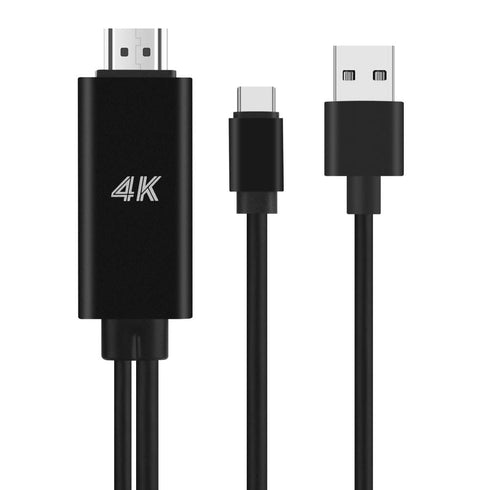 Fonus 4K 10 20 USB C to HDMI Adapter AV Cable TV Video Hub Compatible with Samsung Galaxy Note Plus/Note Plus, Ultra