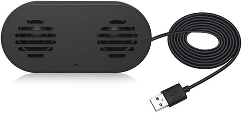 HONKYOB USB Computer Speaker with Built-in Microphone, Mini Soundbar Speaker for Desktop Laptop
