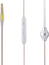 Yoidesu Universal 3.5mm Jack Acoustic Hollow Air Tube Earbuds with Microphone, Anti-Radiation Wired Earpiece (Clear)