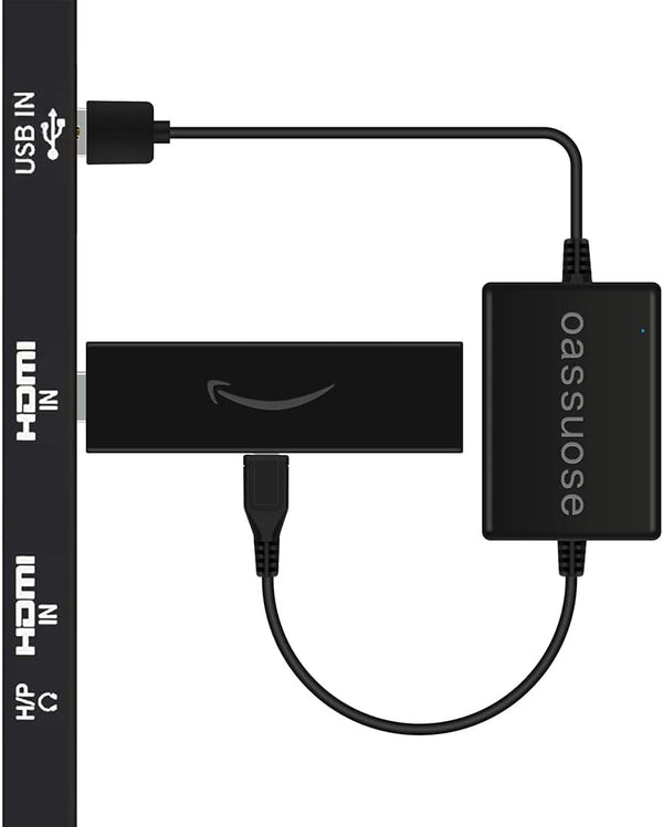 USB Power Cable Adapter for Fire TV Stick, Powers Streaming TV Sticks Directly from TV USB Port