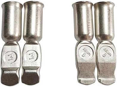 50 Amp Power Connector, 10PCS Quick Disconnect Connectors Plug Grey (6AWG) for Battery Power