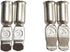 50 Amp Power Connector, 10PCS Quick Disconnect Connectors Plug Grey (6AWG) for Battery Power