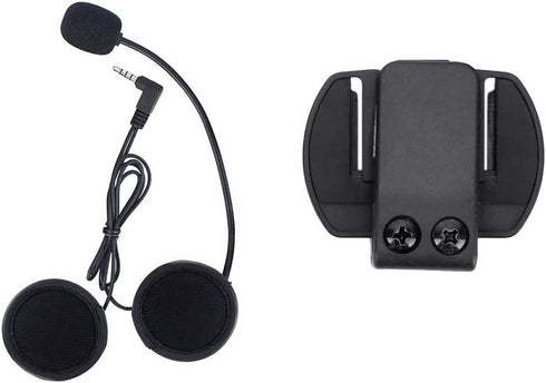 V6 V4 Microphone Earphone Clip Accessory for V6 V4 Helmet Intercom Motorcycle Bluetooth Headset