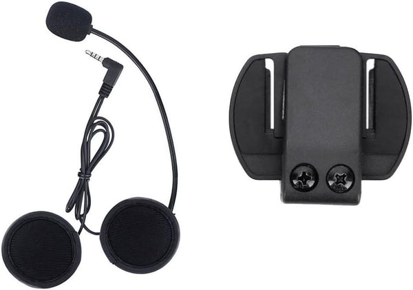 V6 V4 Microphone Earphone Clip Accessory for V6 V4 Helmet Intercom Motorcycle Bluetooth Headset