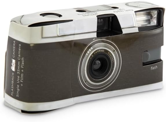 WEDDINGSTAR Disposable Camera with Flash - Single Use 35mm Film Camera for Wedding
