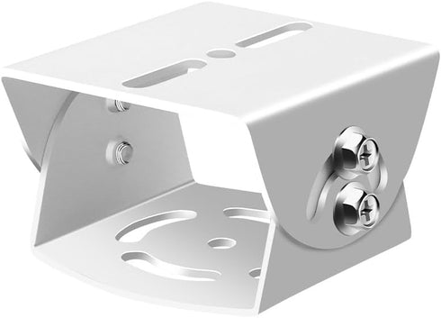 2D Adjustable Security Surveillance CCTV Camera Mounting Bracket Duckbill Head Universal Joint Bracket Crossbar Adapter (2D Aluminum Alloy Mount Adapter)
