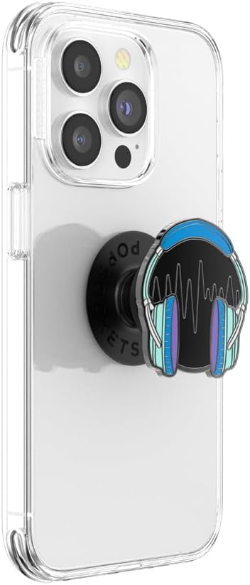 PopSockets Phone Grip with Expanding Kickstand, Enamel - Wired