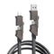 4 in 1 USB C Charging Cable | 100W Fast Charging & Data Sync Multi Charging Cable (100CM/Dark Gray)