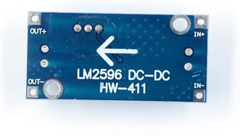 6 Pack LM2596 DC-DC Buck Converter, QEBIDUM Adjustable DC to DC Step Down Module for High Efficiency Power Supply