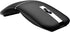 WFB Bluetooth Wireless Mouse for Laptop, Foldable Arc 180° Rotating Silent Click Portable Curved Computer Mice for