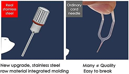 SBOTTON 1pcs 7 6S 6 5 5S 5C 4 4S -8571 SIM Card Tray Removal Remover Eject Pin Needle Key Tool for Phone Plus SE