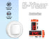 HEIMAN WiFi Smart Motion Sensor, Wireless Home Security PIR Motion Detector, Real-Time App Notifications