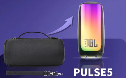 co2CREA Hard Case Replacement for JBL Pulse 5 Waterproof Portable Bluetooth Speaker, Durable Protection