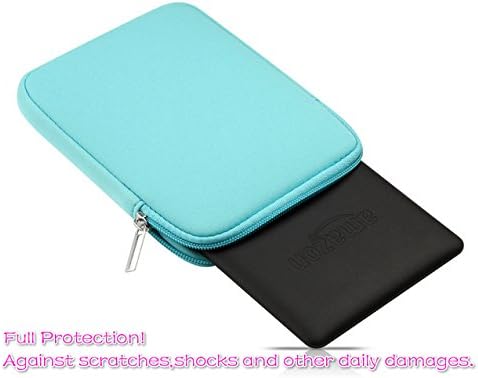 HannyBoo 9-10 Inch Tablet Sleeve Bag, Protective Neoprene Zipper Case for iPad, Galaxy Tab S3 - Light Blue