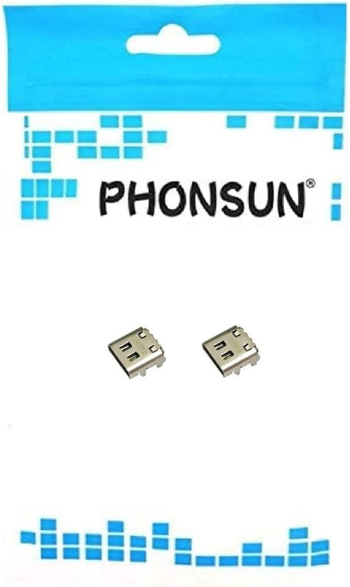 Replacement Type-C USB Charging Port for JBL Charge 4 Bluetooth Speakers (Pack of 2)