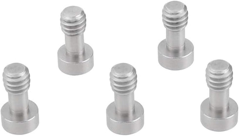 CAMVATE 1/4"-20 Camera Screw Adapter with Hexagon Socket Head for Tripod Baseplate (5 Pieces) - 2550