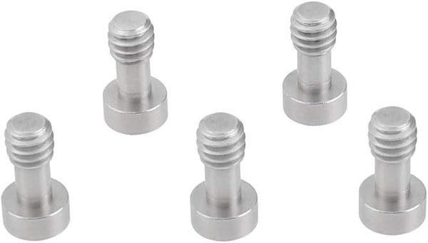 CAMVATE 1/4"-20 Camera Screw Adapter with Hexagon Socket Head for Tripod Baseplate (5 Pieces) - 2550