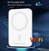 WDINLY 4G 2G 10 Portable WiFi Hotspot LTE Router - Data SIM Card incluled Devices Connect, SIM Multi-Network Auto