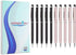 anngrowy Stylus Pens for Touch Screens, Universal 2 in 1 Ballpoint Pen for iPad, iPhone, Tablets, Laptops, Samsung