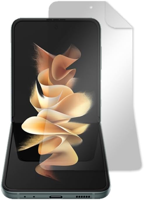 Samsung Galaxy Z Flip 3 Screen Protector - 3 Pack High Definition Clear Hydrogel Film Shield