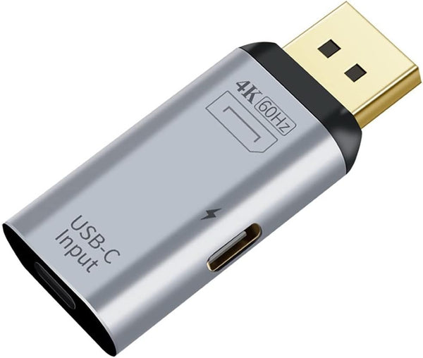 chenyang USB C to Displayport Converter with Charging Port (Displayport Must Connect to Monitor, Not Host)