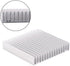 Aluminum Heat Sink 100x100x18mm - 16 Fins for Transistor Semiconductor Devices Cooling