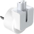 2 Pack AU Plug Duck Head Adapter for Apple MacBook, iPad, iPhone AC Power Wall Charger, White