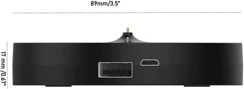 Charging Dock Station Wireless Power Charger Cradle for Ultimate Ears UE Boom 3, Megaboom 3, Blast, MEGABLAST Speaker