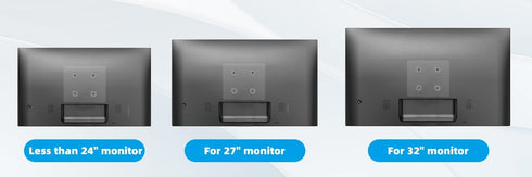 WEARSON 2PCS/LOT 75x75 mm 10,12,13,15.6,16,17,17.3,18.5,19,22 inch 5-11lbs Non VESA Monitor Mount Adapter - VESA